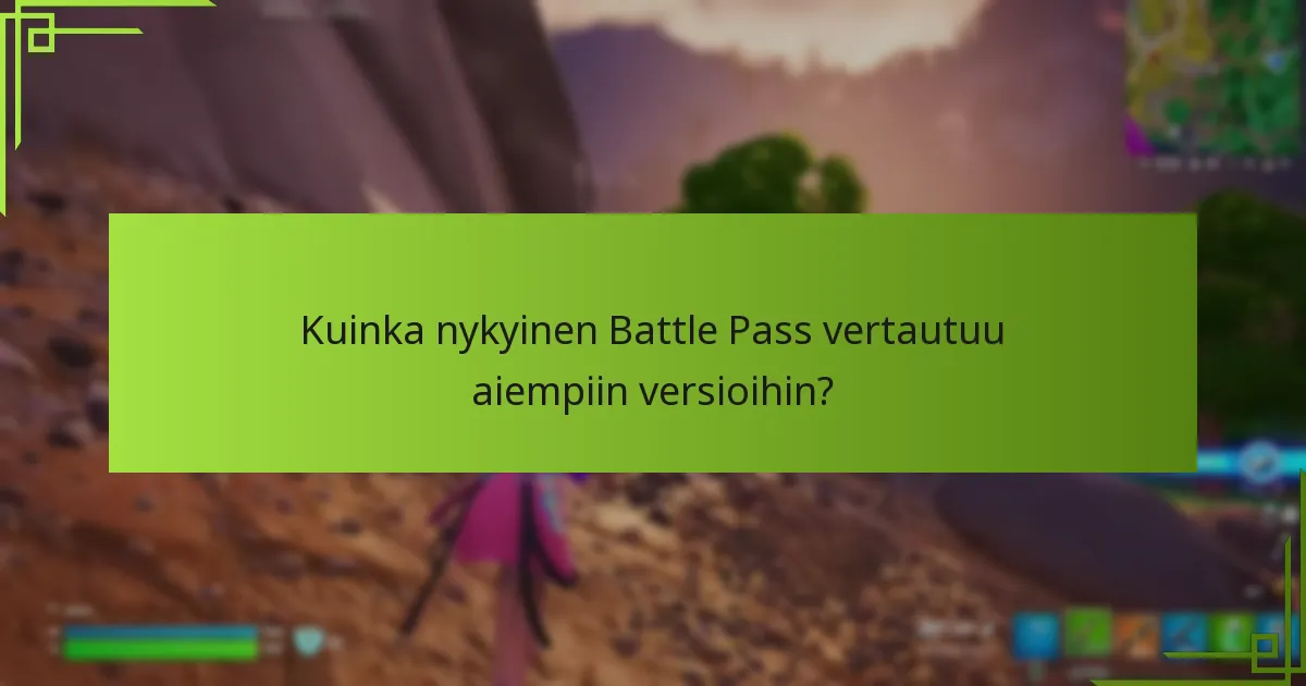 Mitä ehdotuksia yhteisöllä on tuleville Battle Passeille?