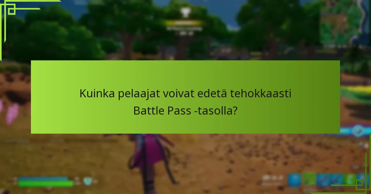 Millaisia palkintoja pelaajat voivat odottaa jokaiselta Battle Pass -tasolta?