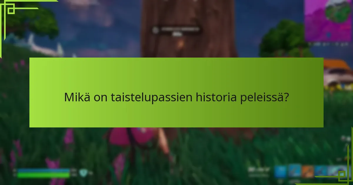 Kuinka taistelupassit ovat vaikuttaneet peliyhteisöön?